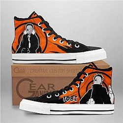 Naruto Converse - Tobi High Top Shoes Mix Manga | Anime Converse AG0512