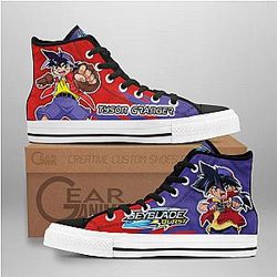 Beyblade Converse - Takao Kinomiya High Top Shoes | Anime Converse AG0512