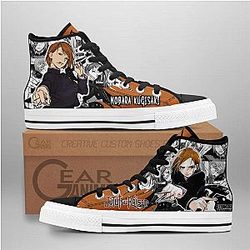 Jujutsu Kaisen Converse - Nobara Kugisaki High Top Shoes | Anime Converse AG0512