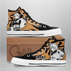 Naruto Converse - Gaara High Top Shoes Mix Manga | Anime Converse AG0512