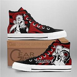 Naruto Converse - Jiraiya High Top Shoes Mix Manga | Anime Converse AG0512