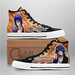Air Gear Converse - Agito Wanijima High Top Shoes | Anime Converse AG0512