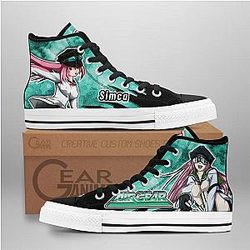 Air Gear Converse - Simca High Top Shoes | Anime Converse AG0512