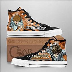Air Gear Converse - Kazuma Mikura High Top Shoes | Anime Converse AG0512