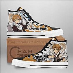 Mushoku Tensei Converse - Rudeus Greyrat High Top Shoes | Anime Converse AG0512