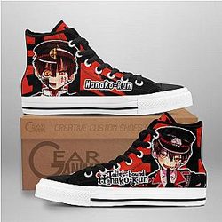Toilet-bound Hanako-kun Converse - Hanako-kun High Top Shoes | Anime Converse AG0512