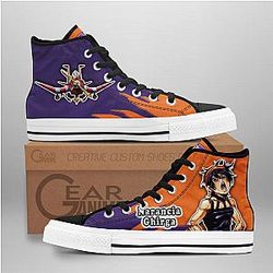 JoJo's Bizarre Adventure Converse - Narancia Ghirga High Top Shoes | Anime Converse AG0512