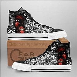 Attack On Titan Converse - Wall Titan High Top Shoes | Anime Converse AG0512