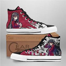 Classroom of the Elite Converse - Suzune Horikita High Top Shoes Classroom of the Elite | Anime Converse AG0512