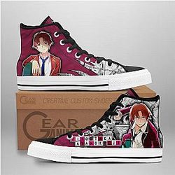 Classroom of the Elite Converse - Kiyotaka Ayanokouji High Top Shoes Classroom of the Elite | Anime Converse AG0512
