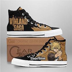 Vinland Saga Converse - Thorfinn High Top Shoes | Anime Converse AG0512