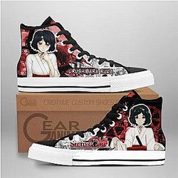 Steins Gate Converse - Urushibara Ruka High Top Shoes | Anime Converse AG0512