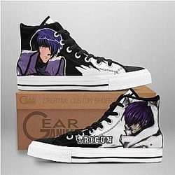 Trigun Converse - Legato Bluesummers High Top Shoes | Anime Converse AG0512