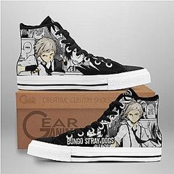 Bungo Stray Dogs Converse - Atsushi Nakajima High Top Shoes | Anime Converse AG0512