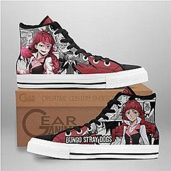 Bungo Stray Dogs Converse - Maud Montgomery High Top Shoes | Anime Converse AG0512