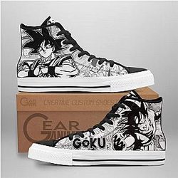 Dragon Ball Converse - Goku High Top Shoes | Anime Converse AG0512