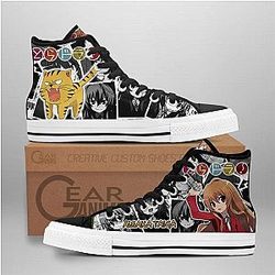 Toradora Converse - Taiga Aisaka High Top Shoes | Anime Converse AG0512