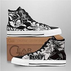 Dragon Ball Converse - Broly High Top Shoes | Anime Converse AG0512