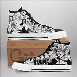Dragon Ball Converse - Bulma High Top Shoes | Anime Converse AG0512