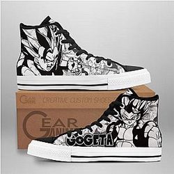 Dragon Ball Converse - Gogeta High Top Shoes | Anime Converse AG0512