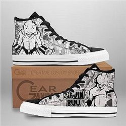 Dragon Ball Converse - Majin Buu High Top Shoes | Anime Converse AG0512