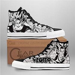Dragon Ball Converse - Vegito High Top Shoes | Anime Converse AG0512