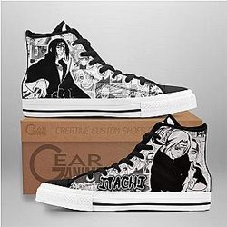 Naruto Converse - Itachi Uchiha High Top Shoes | Anime Converse AG0512