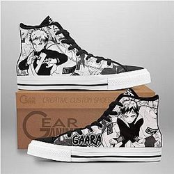 Naruto Converse - Gaara High Top Shoes | Anime Converse AG0512