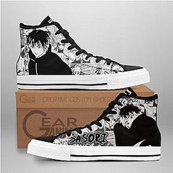 Naruto Converse - Sasori High Top Shoes | Anime Converse AG0512