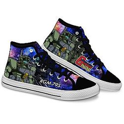 Mobile Suit Gundam Converse - GM Spartan High Top Shoes | Anime Converse AG0512