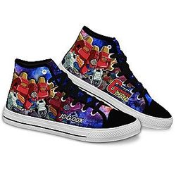 Mobile Suit Gundam Converse - Devil Gundam High Top Shoes | Anime Converse AG0512