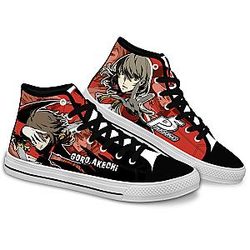 Persona Converse - Goro Akechi High Top Shoes | Anime Converse AG0512