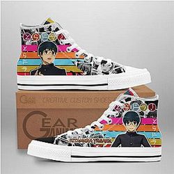 Toradora Converse - Yusaku Kitamura High Top Shoes | Anime Converse AG0512
