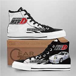 Initial D Converse - Ryosuke Takahashi High Top Shoes | Anime Converse AG0512