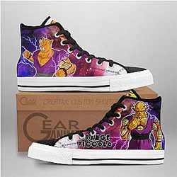 Dragon Ball Converse - Orange Piccolo High Top Shoes | Anime Converse AG0512