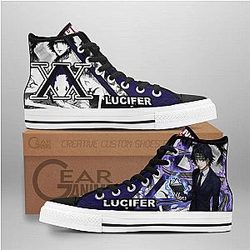 Hunter x Hunter Converse - Lucilfer High Top Shoes | Anime Converse AG0512