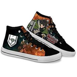 The Rising Of The Shield Hero Converse - Naofumi Main Shield High Top Shoes | Anime Converse AG0512