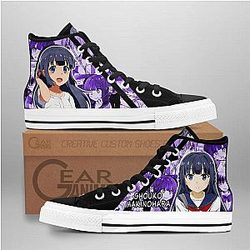 Rascal Does Not Dream of Bunny Girl Senpai Converse - Bunny Girl Senpai Shouko Makinohara High Top Shoes | Anime Converse AG0512