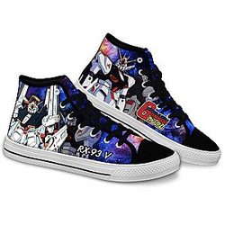 Mobile Suit Gundam Converse - Nu Gundam High Top Shoes | Anime Converse AG0512