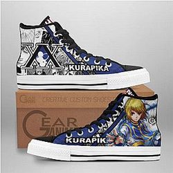 Hunter x Hunter Converse - Kurapika High Top Shoes | Anime Converse AG0512