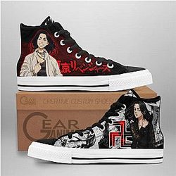 Tokyo Revengers Converse - Baji Keisuke High Top Shoes | Anime Converse AG0512