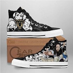 Black Clover Converse - Charmy Pappitson High Top Shoes | Anime Converse AG0512