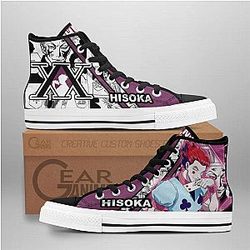 Hunter x Hunter Converse - Hisoka Magician High Top Shoes | Anime Converse AG0512
