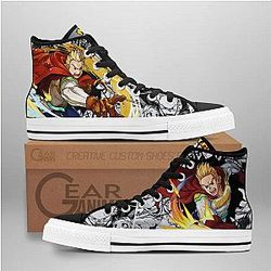 My Hero Academia Converse - Mirio Togata High Top Shoes | Anime Converse AG0512