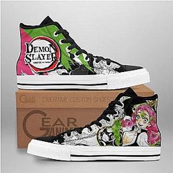 Demon Slayer Converse - Mitsuri Kanroji High Top Shoes | Anime Converse AG0512