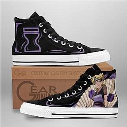 Naruto Converse - Temari High Top Shoes | Anime Converse AG0512
