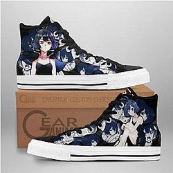 Black Clover Converse - Secre Swallowtail High Top Shoes | Anime Converse AG0512