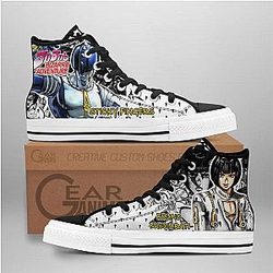 Jojo's Birraze Adventure Converse - Bruno Bucciarati High Top Shoes | Anime Converse AG0512
