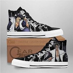 Bleach Converse - Kenpachi Zaraki High Top Shoes | Anime Converse AG0512
