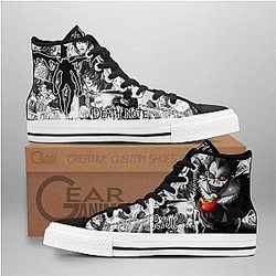 Death Note Converse - Ryuk High Top Shoes | Anime Converse AG0512